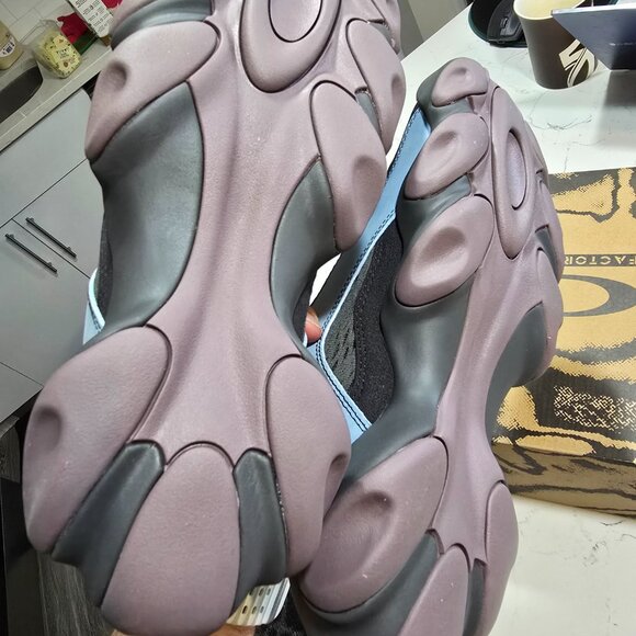 Oakley Factory Team Flesh X BRAIN DEAD Sandal Blue Black Trainer MENS 10 NEW - Picture 6 of 12